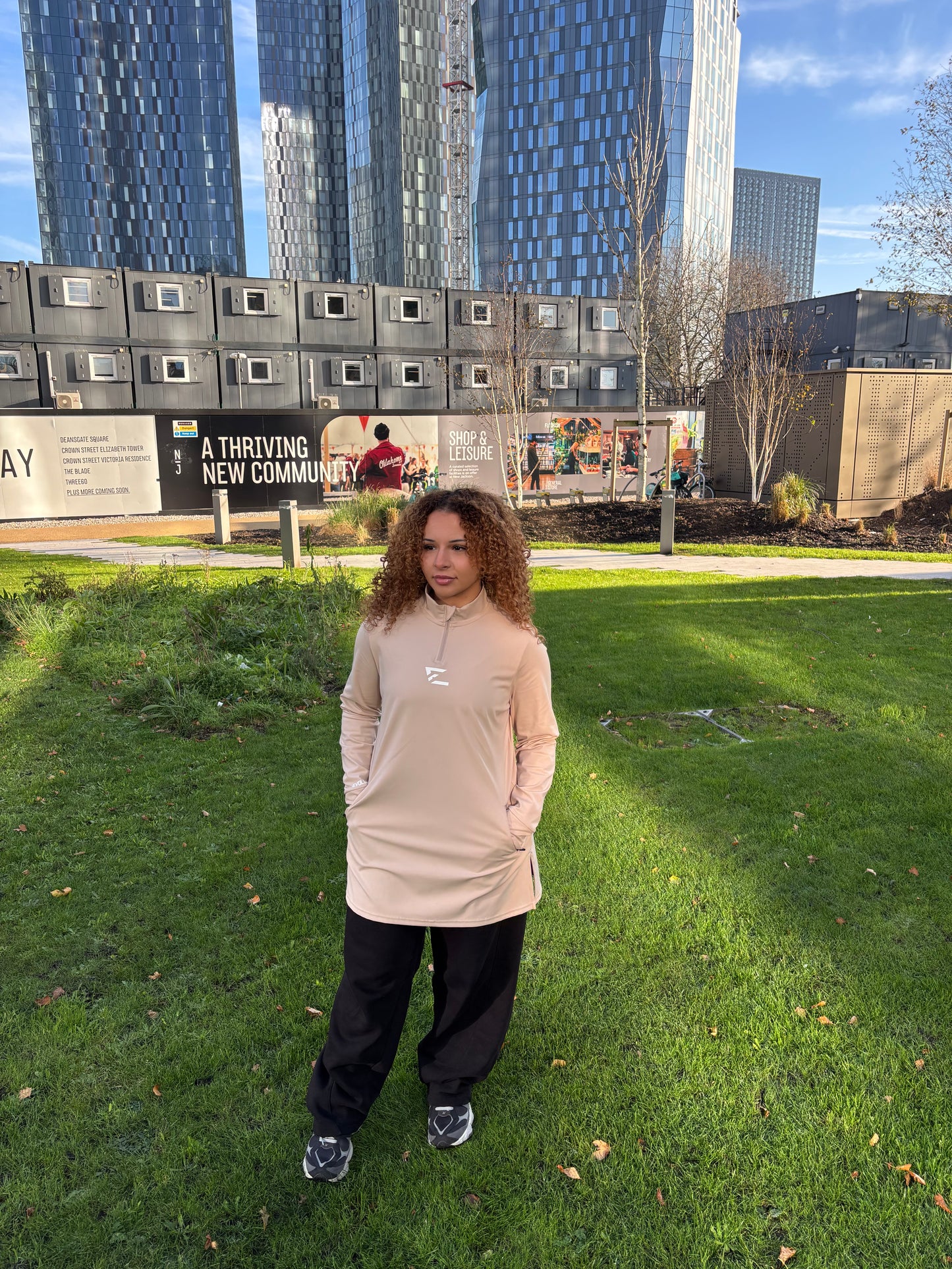 Modest Sports Top Beige (PRE-ORDER)