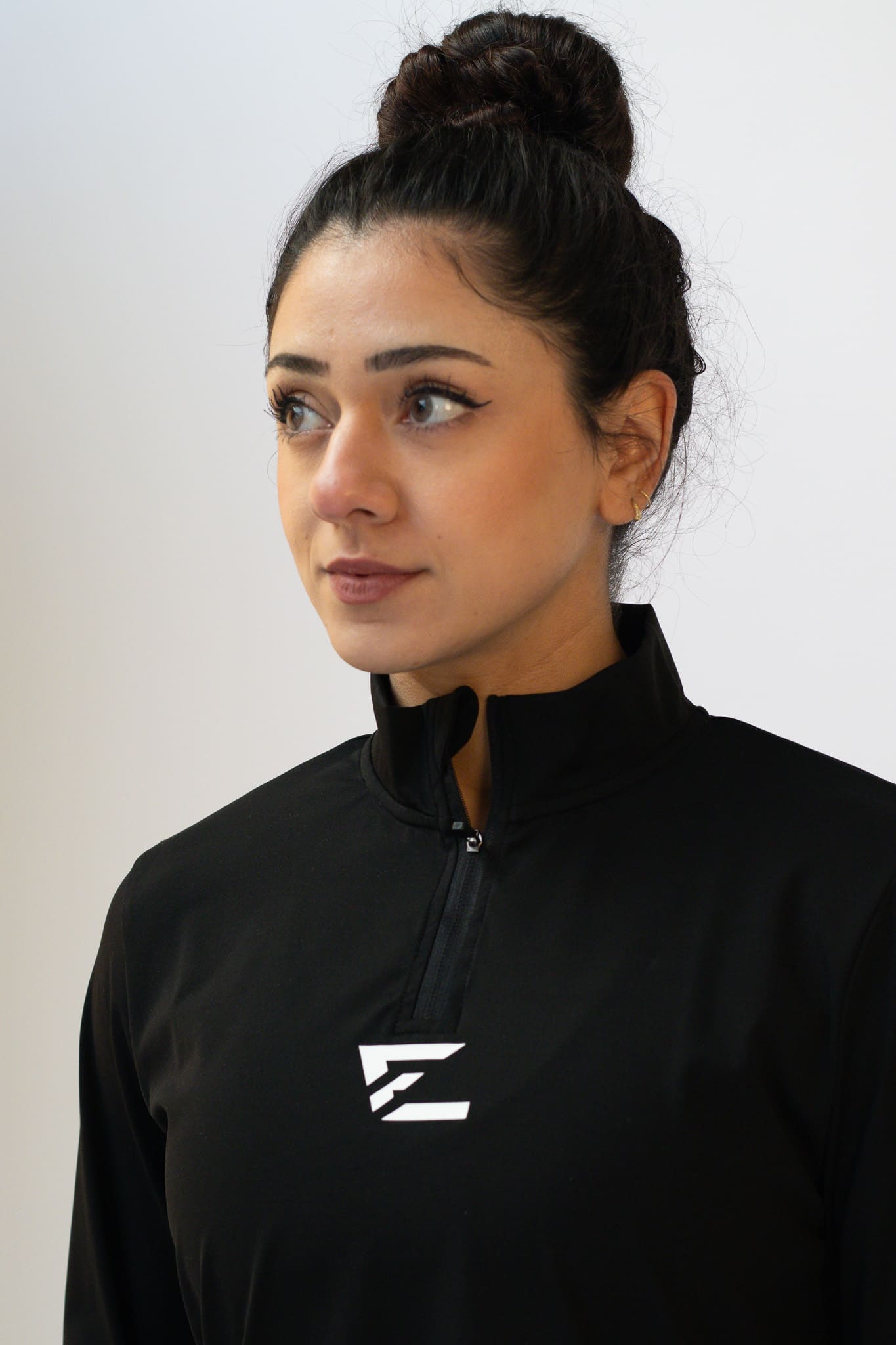 Modest Sports Top - Black
