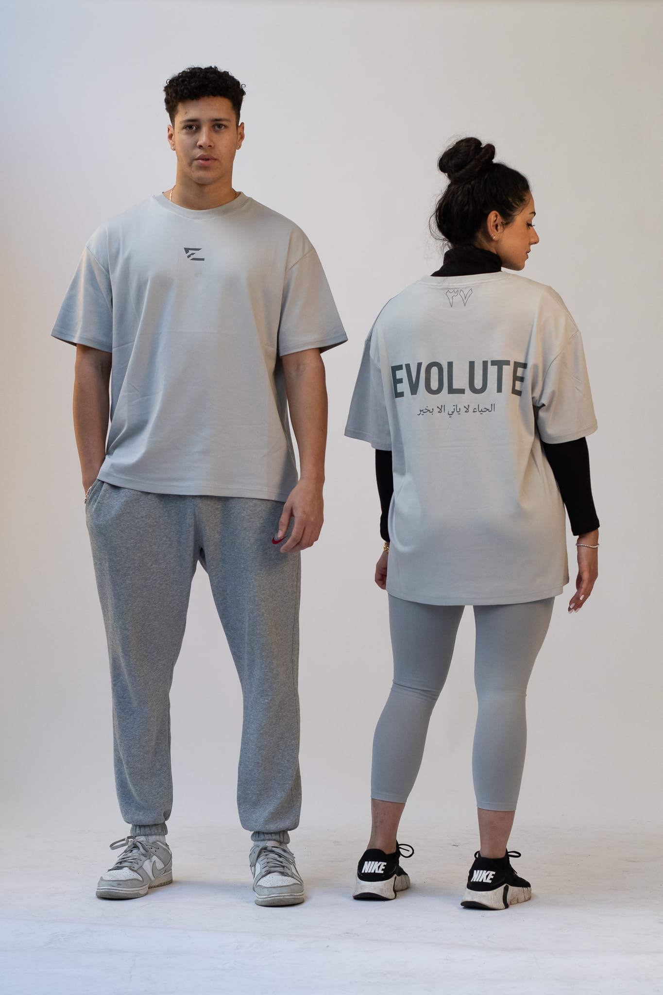Premium Oversized Tee - Ash Grey