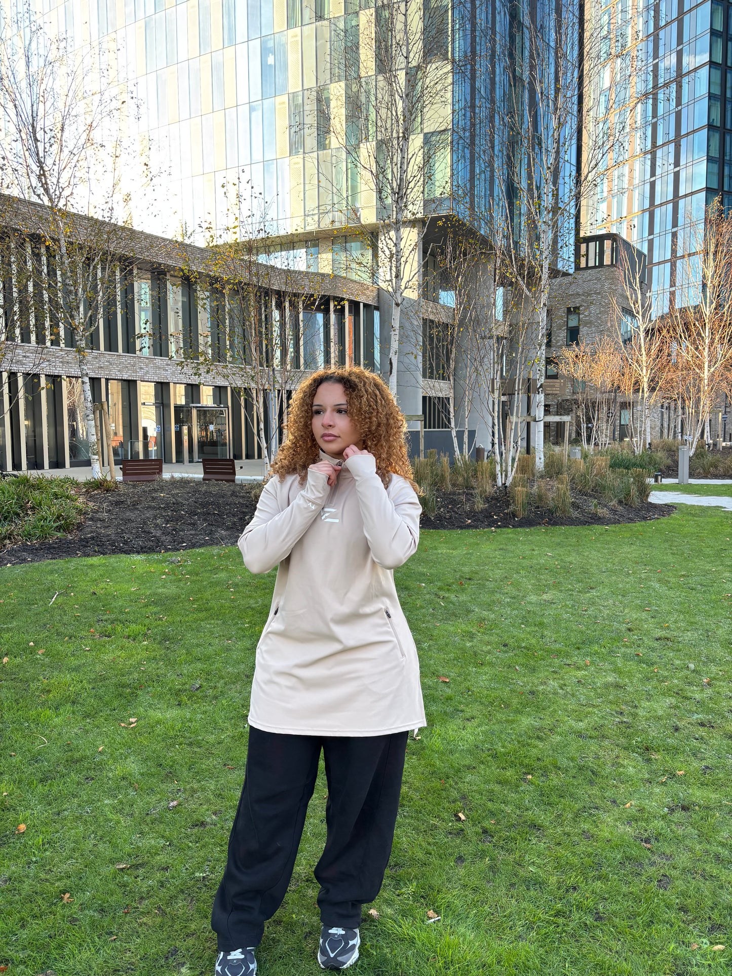 Modest Sports Top Beige (PRE-ORDER)