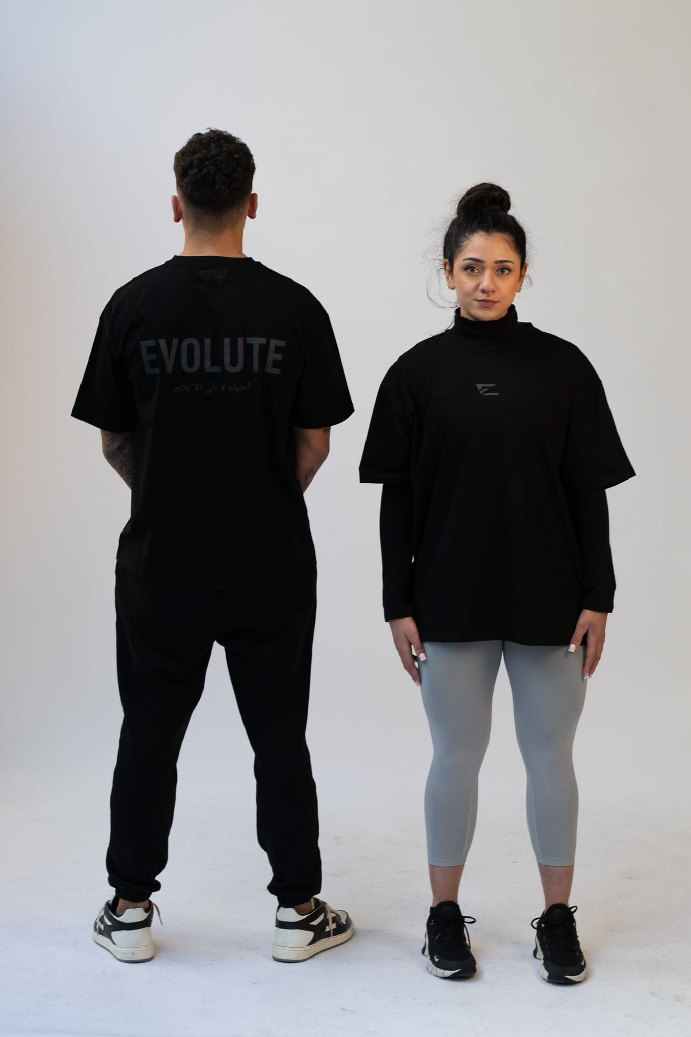 Lightweight Oversized Tee - Black