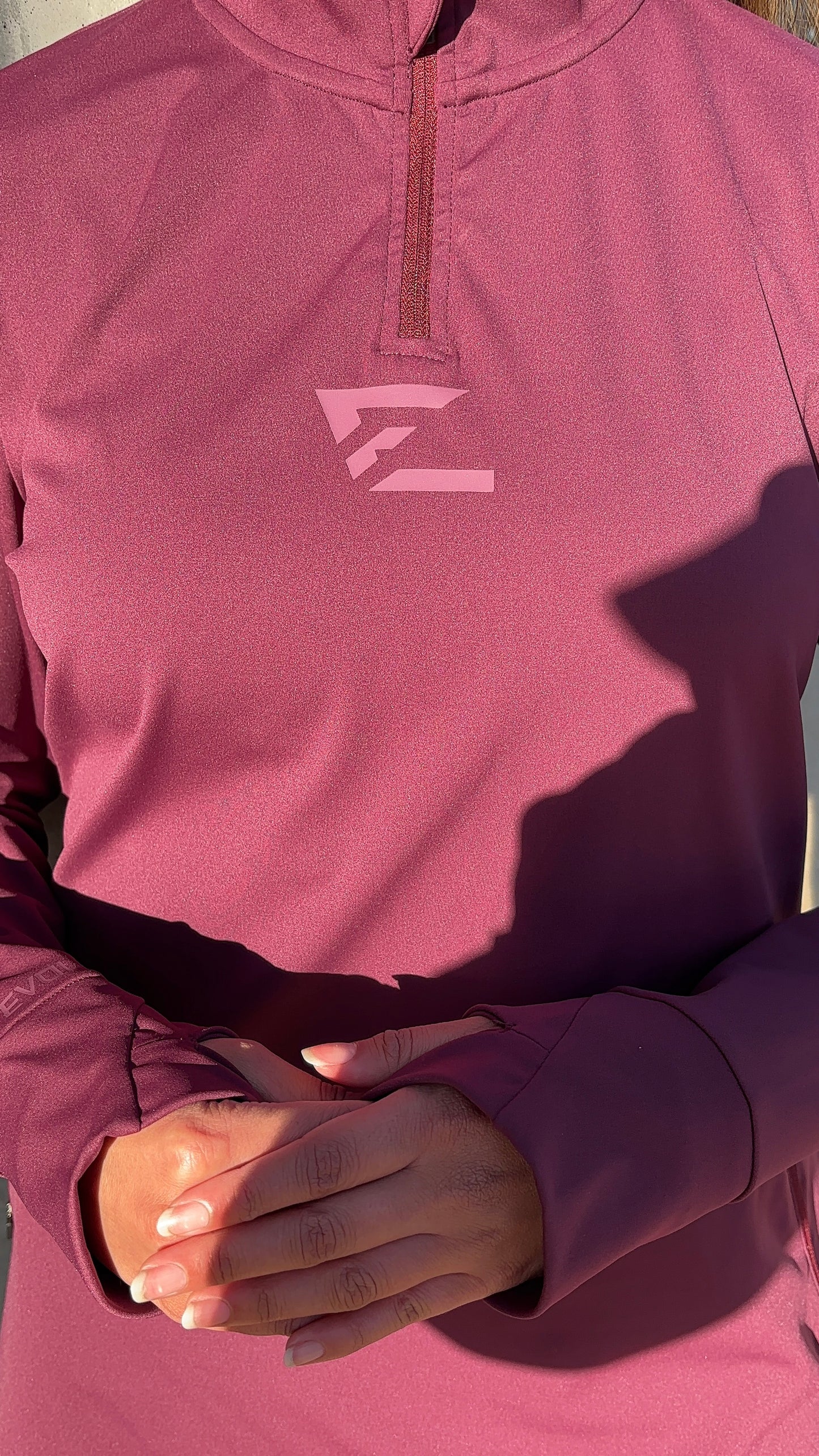 Modest Sports Top Burgundy (PRE-ORDER)