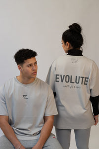 Premium Oversized Tee - Ash Grey